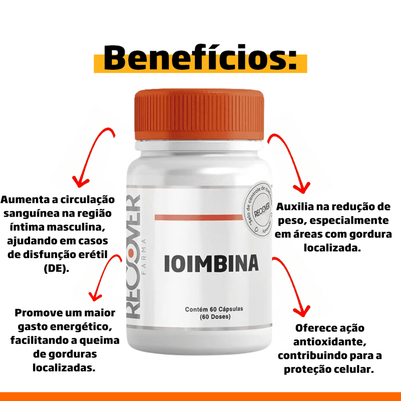 Ioimbina--Yohimbine--5mg---60-Capsulas--60-Doses-