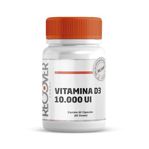 Vitamina D3 10.000 Ui 60 Cápsulas