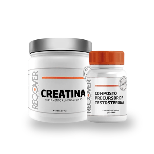 Pack Mais Hipertrofia: Creatina + Composto Precursor de Testosterona