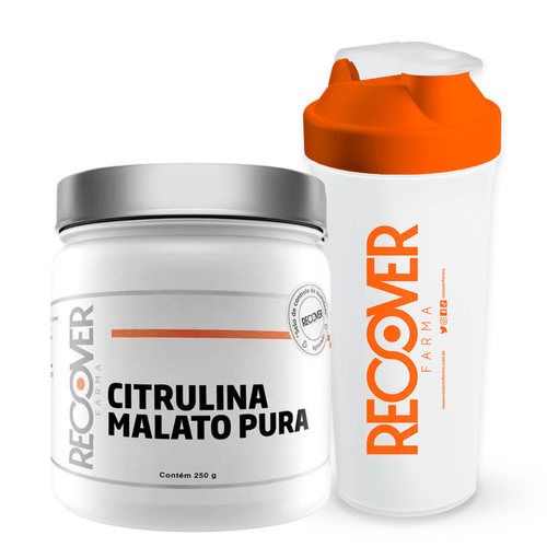 Kit Citrulina Malato 250g com Coqueteleira
