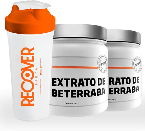 Kit com 2 Unidades de Extrato de Beterraba com Coqueteleira