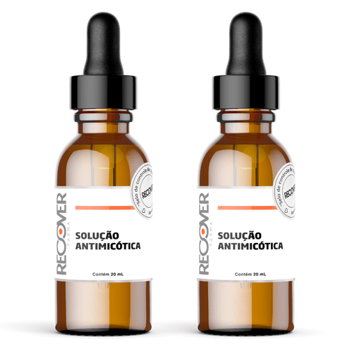 Kit com 2 unidades de Solução Antimicótica 20ml