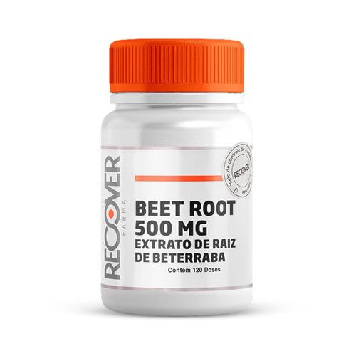 Beet Root 500mg (Extrato de Raiz de Beterraba) 120 Cápsulas