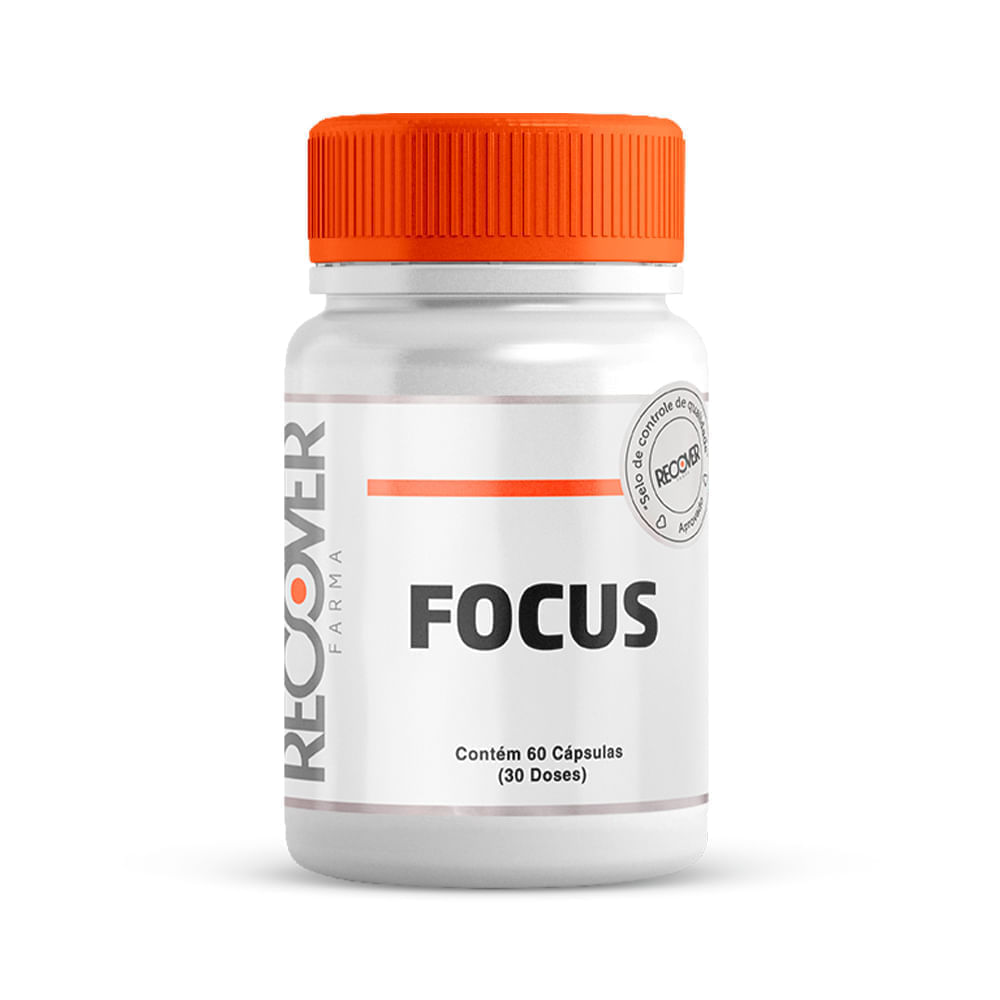 Focus 60 Cápsulas - Recover Farma