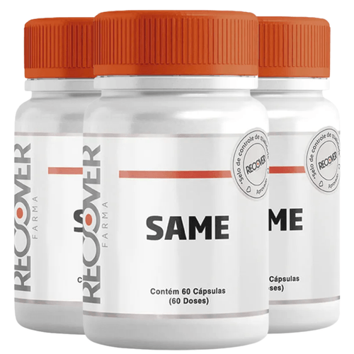 Kit com 3 unidades de Same 200mg 60 Cápsulas
