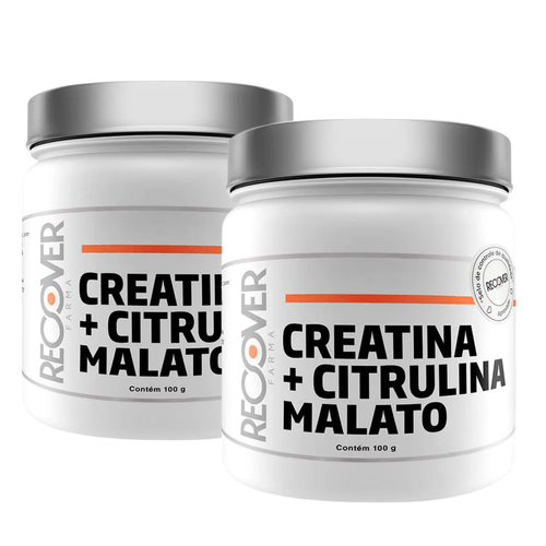 Kit com 2 unidades de Creatina + Citrulina Malato 100g